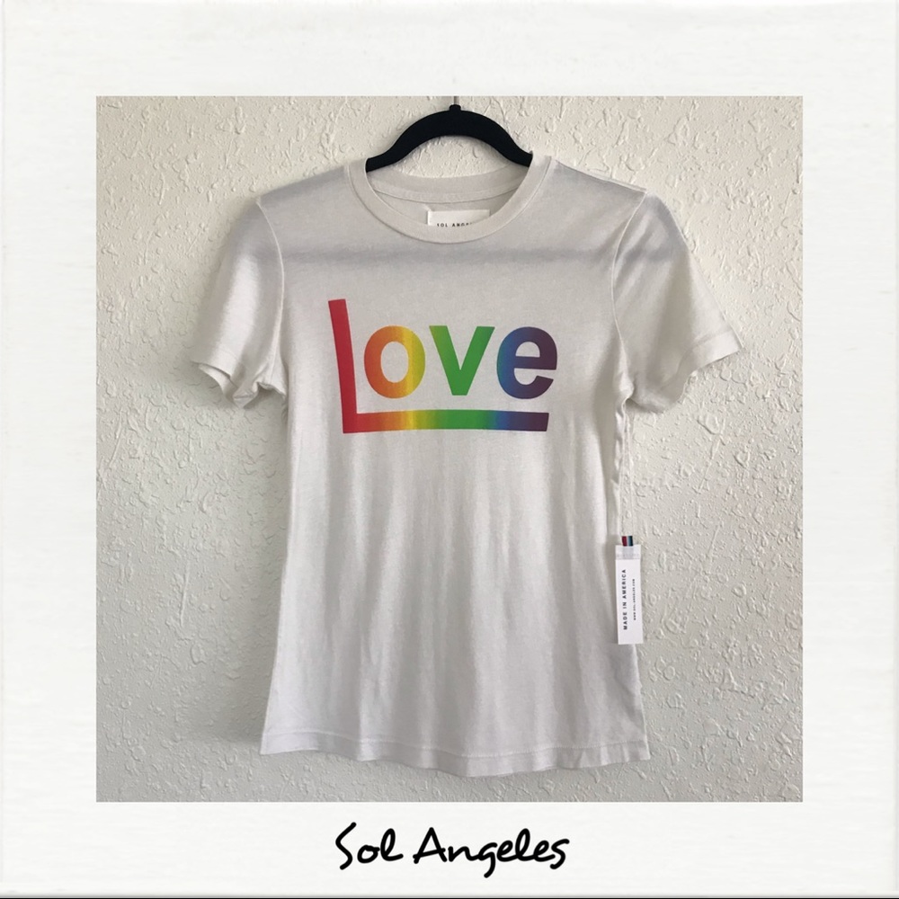 LOVE tee NWT